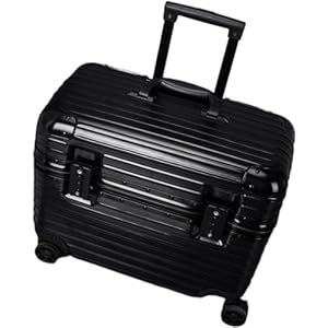 HJDQMDHA Silent Horizontal Suitcase Luggage PC+ABS Durable Hardside Suitcase Cosmetic Suitcase Carry On Luggages Suitcases Combination Lock Smooth