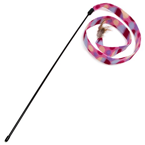 Weebo Pets Interactive Teaser Wand Cat Toy With Feather #TOP1