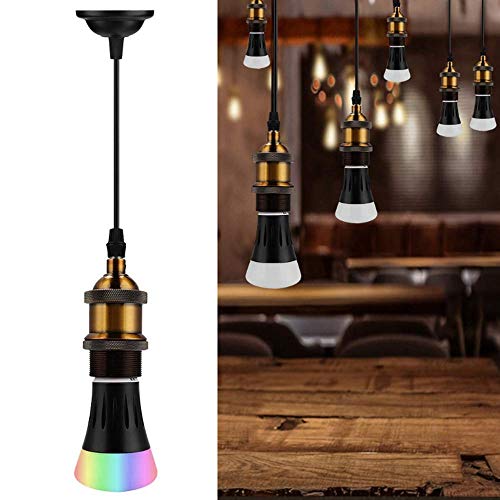 GENGJlamp WiFi Smart Lustre Gradation Couleur WiFi Ampoule Intelligent Simple Lustre Smart WiFi Lustre WiFi Lumières