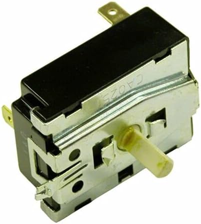 131447800 Dryer Rotary Start Switch for Dryers Compatible With : BEF332CES0, CDE2000FW0, CDG2000FW0, CDG2000FW1, FEQ332CES0, FEQ332ES0