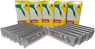 Silver Rolling Papers And Swan Extra Slim Filters