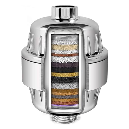 Image of Noir Aqua 22 Stage Shower Head Filter for Bathroom Hard Water Softner SF-22 Pro Water Softener Hard Water Filter Tap, Reduces hair fall, Protects Skin Remove Chlorine without adopter