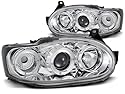 Angel Eyes Scheinwerfer für Ford Escort MK7 Feb. 1995-2000 chrom Angel Eyes Scheinwerfer für Ford Escort MK7 Feb. 1995-2000 chrom