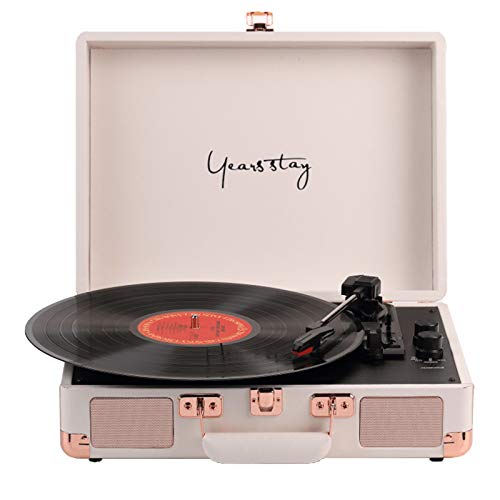 Tourne-Disque Portable pour Disque Vinyle 33/45/78 TR/Min, Tourne-Disque phonographe, Platine Vinyle Vintage avec Haut… - Les Beatles, Paul McCartney, John Lennon, RIngo Starr, George Harrison Tourne-Disque Portable pour Disque Vinyle 33/45/78 TR/Min, Tourne-Disque phonographe, Platine Vinyle Vintage avec Haut…