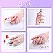 Drizzle Beauty Dip Powder Liquid Set - Dip Powder Activator Base Coat Top Coat and Dipping Powder Brush Saver, 4PCS 0.5oz for Dip Powder Nail Kit, Dip Powder Liquid for Starter, Nail Manicure Kit.