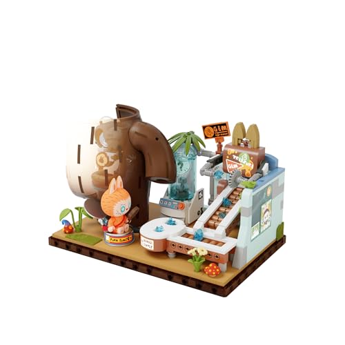 Image of POP MART THE Monsters Forest Secret Base Series Blocks - Rolling Gems, Labubu Building Toy Set, Interactive Building Toy for Kids, Boys, and Girls