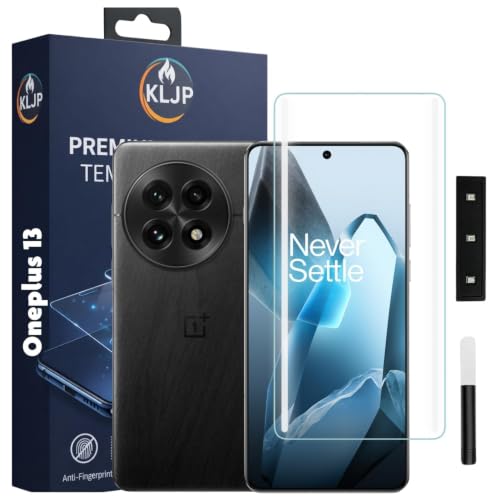Image of Advanced HD+ UV Tempered Glass Screen Protector For OnePlus 13 (Pack of 1) Full Adhesive UV Curved Screen Protector Case Friendly HD Clarity with installation kit