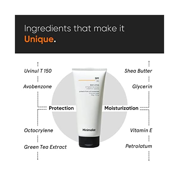 Minimalist SPF 30 Body Lotion Otoory