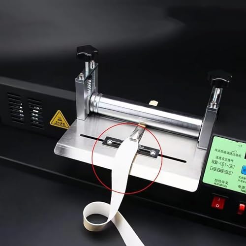 Elektryczna maszyna do rysowania skóry do torebki do usuwania kleju skórzanego, automatyczna stała temperatura 0-150°C, prędkość obrotowa 150 obr./min, nacisk cylindra paska na ramię