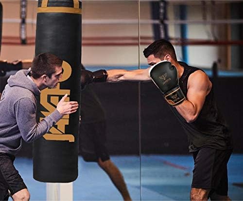 Jayefo Trexter Heavy Punching Bag 6 5 4 FT 10 Year Warranty Muay Thai Heavy Bag Boxing MMA Fitness Workout Training Kick Boxing Punching Banana Bag-Unfilled