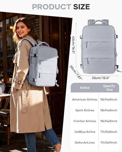 Image of coofay Vacuum Backpack Travel with Pump Vacpack Travel Backpack with Vacuum System Mochila de Viaje Compresion al Vacio Easyvacpack Airbag Backpacks for Traveling Carry on Luggage