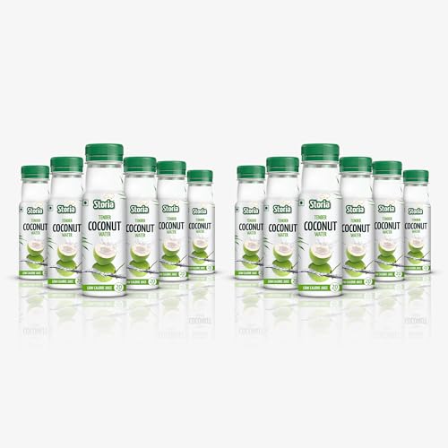 Image of Storia Tender Coconut Water- No Added Sugar - Pack of (6 X 200 ml) PET Bottle | Everyday hydration pack (Pack of 2)