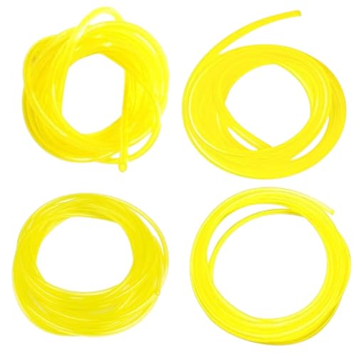 4 Sizes Gas Fuel Line Hose Yellow 32Ft Fuel Tube