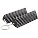 Wheel Chock, 12" D, 6" H, 11" W, Black, PR