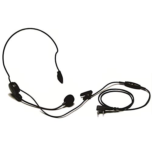 Casque Kenwood KHS-22 binaural noir éliminez les bruits en conversation