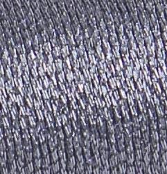Hilo metálico DMC Diamant Grande 21.8 yd gris antracita miniatura 2