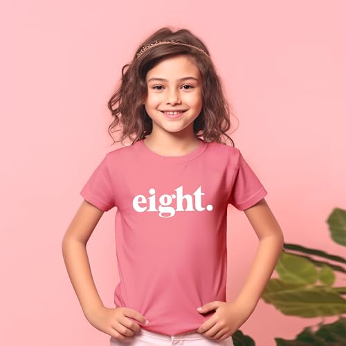 Unordinary Toddler 8th Birthday Shirt Girls 8 Year Old Cloths Eight Girl Shirts Eighth Outfit Gift4