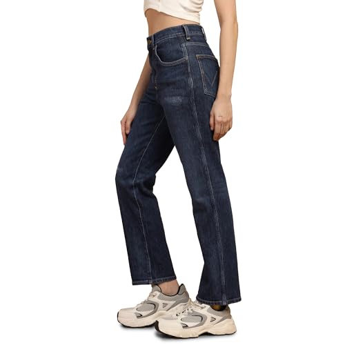 Image of Wrangler Women's Straight Fit High-Rise Jeans