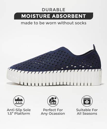 Project Cloud Daffodil Sneakers, Women's Lightweight Shoes - Blue, Size 92