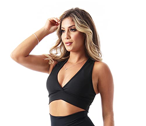 Top Academia Com Bojo Fitness Nadador Diana (M/42, PRETO)