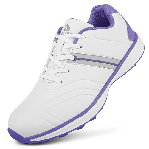 Womens Golf Shoes Professional Outdoor Waterproof Spikless Golf Sport Sneakers