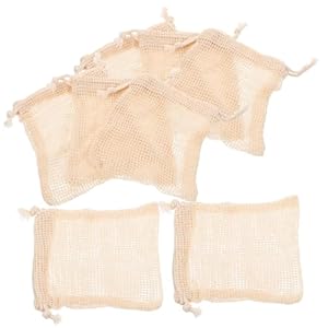 FOMIYES 32 Pcs Soap Storage Bag Soap Mesh Bag Mesh Bags Exfoliating Soap Sleeve Bathing Soap Bags Exfoliating Bar Soap Bubble Mesh Bag Soap Net Bag Pouch Cleansing Soap Holder Cotton Linen