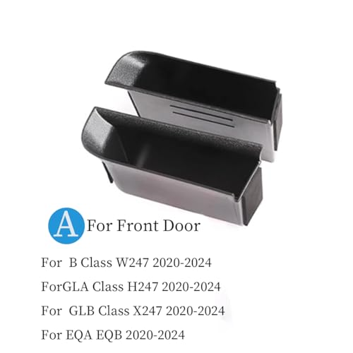 Organizador de Puerta para Carro Negro miniatura 2