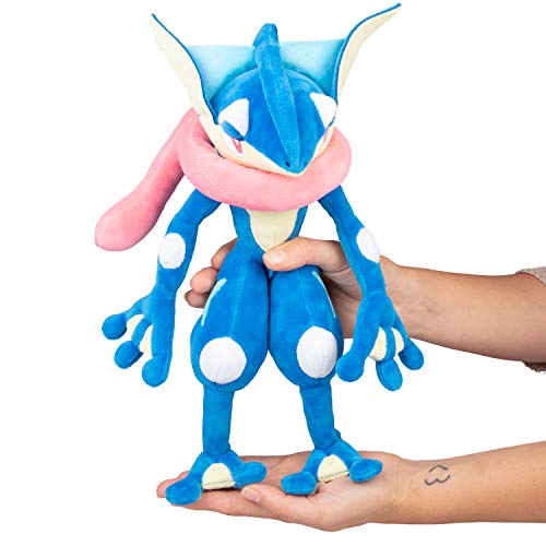 Pokemon Kuscheltier Greninja Quajutsu 30 cm – Pokemon Plüschtier – Neue 2023 – Pokemon Plush - Offiziell Lizenziertes Pokemon Spielzeug – Bild 6