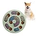 Andiker Chien Puzzle, Jouet de Distributeur de Nourriture pour Chien, Jouet Interactif pour Chien Durable, Jouet pour l’entraînement du QI du Chien, Améliorer Le QI (Vert)