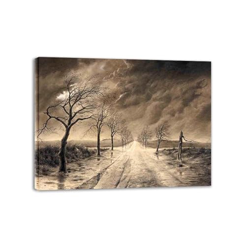 Impression sur toile encadrée After the Storm d'Emil Claus pour mur vide de salon