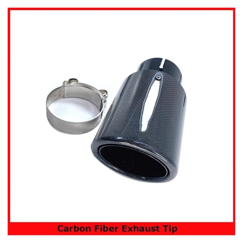 Embout pot d'échappement carbone pour remplacer une sortie usée ou sobre