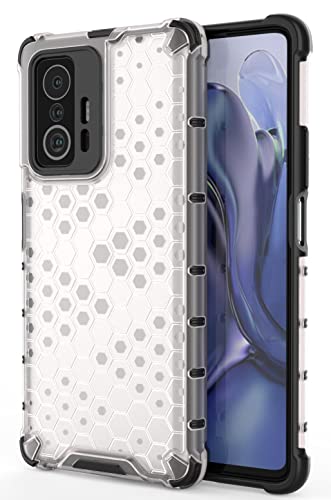 Image of Glasgow Back Case Cover Designed for [ Xiaomi 11T Pro 5G / 11T 5G ] (Stylish Look | Shock Proof) - Transparent