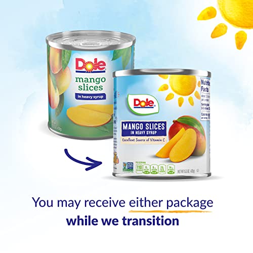 Dole Canned Fruit, Mango Slices In Heavy Syrup thumb #1