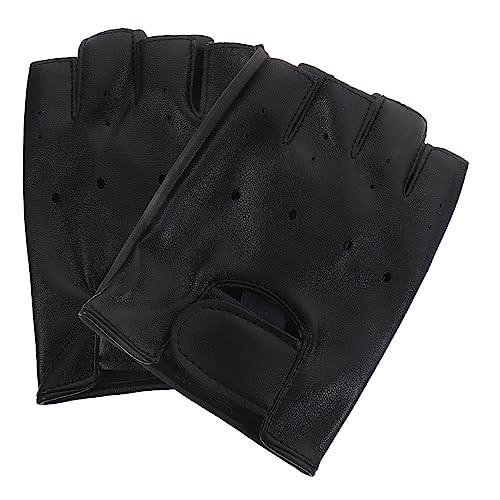 Kids Half Finger Gloves Kids Leather Gloves Half Finger Outdoor Sports for Children