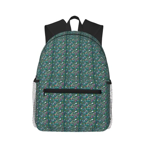 Sac à dos science pour le campus et les sorties urbaines style dessin animé
