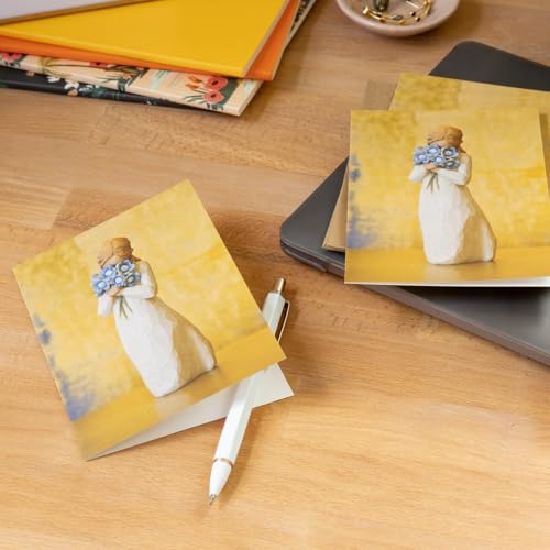 Image of Willow Tree Forget-me-not Notecards, pack of 16