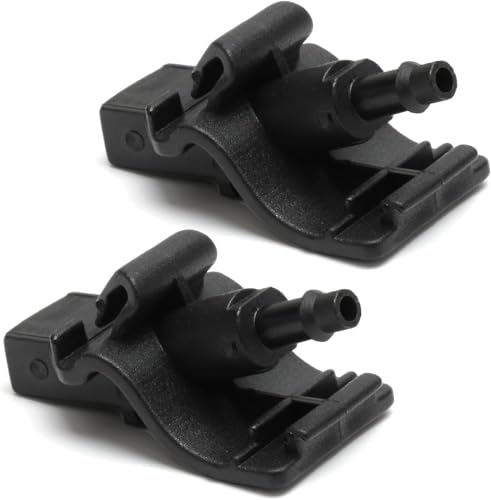 Durable and Long-Lasting Construction Crafted from high-quality plastic, these windshield jets are built to withstand the elements. Their sturdy, durable construction ensures long-lasting performance, giving you a dependable solution that keeps your windshield and clear for extended periods, even in harsh weather conditions