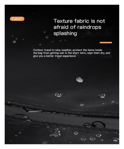 Lightweight Waterproof Backpack, Large Capacity Travel Daypack for Teens & Adults(Black)2