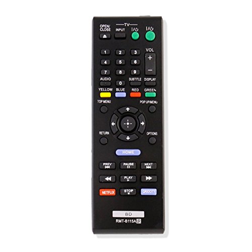 Rmt-B115A Replace Remote For Sony Blu-Ray Dvd Player Bdp-S2100 Bdp-S560 Bdp-S570/Wm Bdp-Bx2 Bdp-S480 Bdp-580 Bdp-Bx57 Bdp-S760 #TOP6