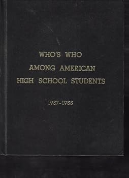 Hardcover Who's Who Among American High School Students 1987-1988 - Book