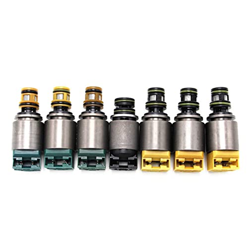 HGOLHZCC 7pcs 6HP19 6HP21 6HP26 6HP32 ZF6HP19 ZF6HP26 Transmission Solenoid Kit Fits For BM W X3 X5 AUD I A6 A8 Q7 Car Accessories by HGOLHZCC - Used condition - US$87.33