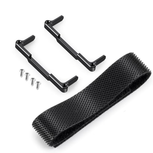 WEFEINO Aluminum Alloy RC Battery Fixing Mount Bracket Plate Upgrade Parts for Losi 1/24 Micro-B 2WD RC Car Buggy