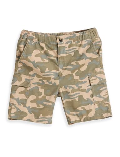 Image of Amazon Brand - Symbol Boy's Cotton Chino /Cargo Shorts | Elasticated Waistband | Age 6-14 Years
