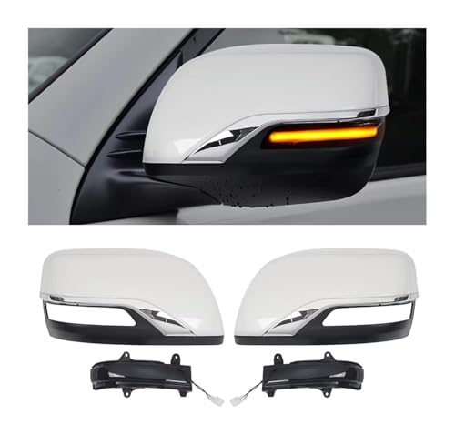 Coques Rétroviseurs pour Toyota Land Cruiser 200 et Prado avec Clignotant LED Chromé - 4