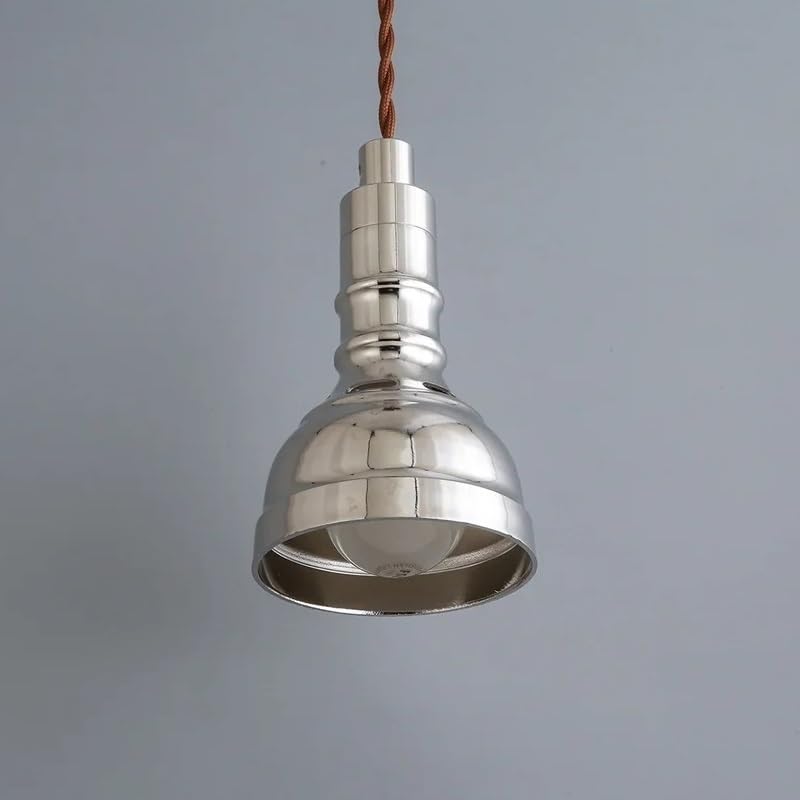 Lampe suspendue intérieurs sombres solution lumineuse led argent style loft industriel