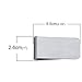 JGFinds Metal Money Clip - 3 Pack, Stainless Steel Money Clip, Engraving Blanks, 2