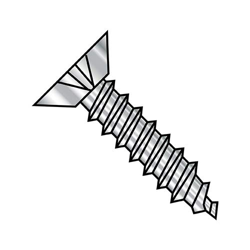 Tornillo Autorroscante Acero Inoxidable 18-8 Tamaño 12-11x1/2