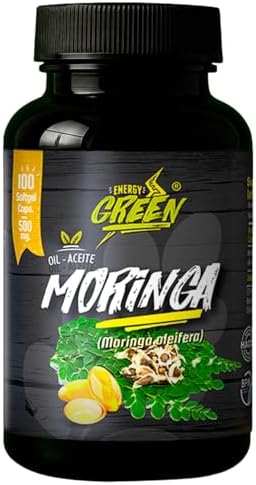 Moringa Seed Oil Softgels, 100% Pure, Cold-Pressed from Moringa Oleifera Seeds, Vegan, Non-GMO, Natural Antioxidant Superfood, 1000mg per Serving – 100 Capsules by Amazon Andes