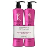 CHI Royal Treatment Color Gloss Essential Shampoo and Conditioner Duo 32 Oz, Hot Pink