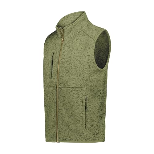 Image of Holloway mens Holloway Alpine Sweater Fleece Vest